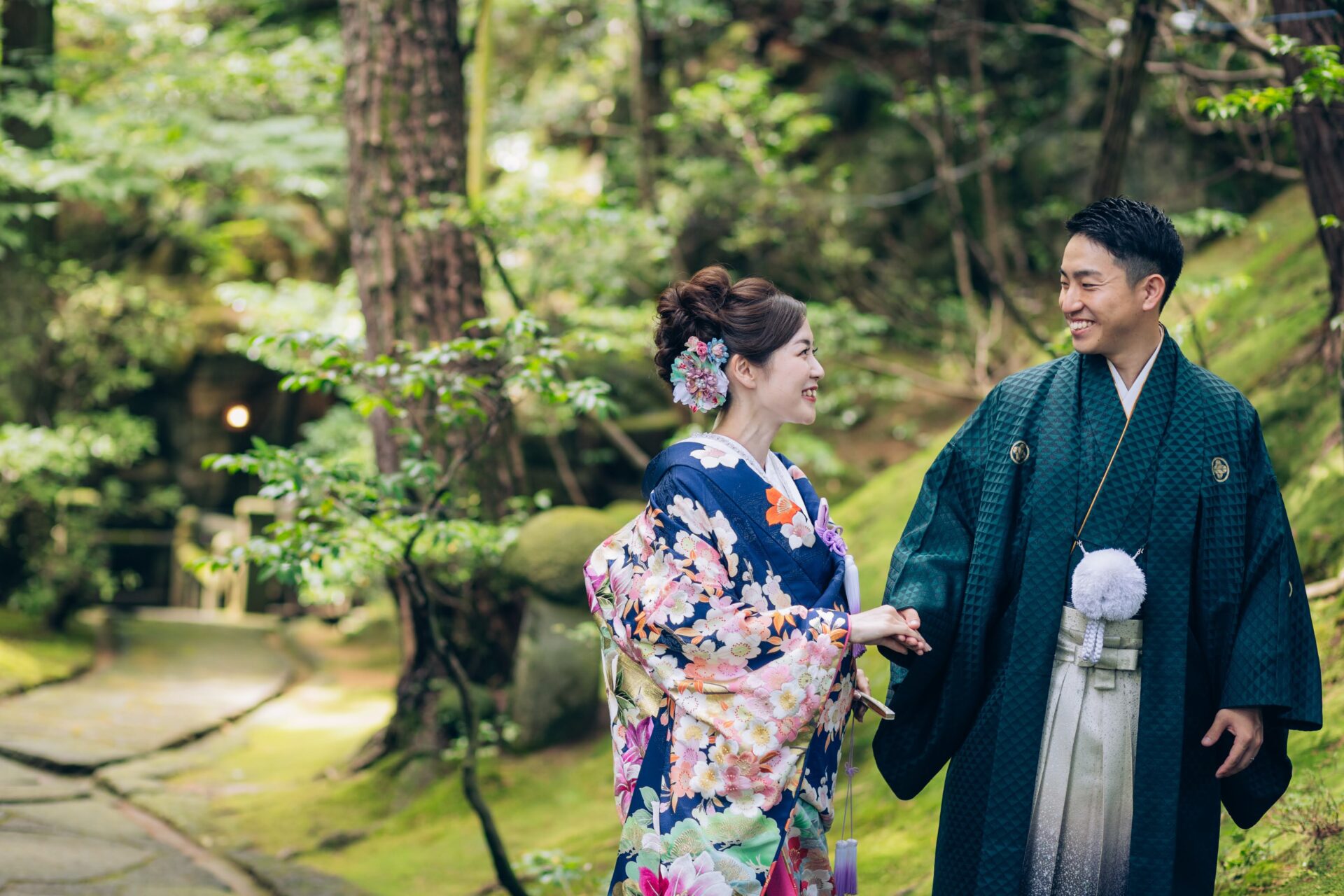 「その一枚が、記憶になる。」スタジオや式場では出会えない、自然の美 しさと静寂に包まれた”庭園フォト”