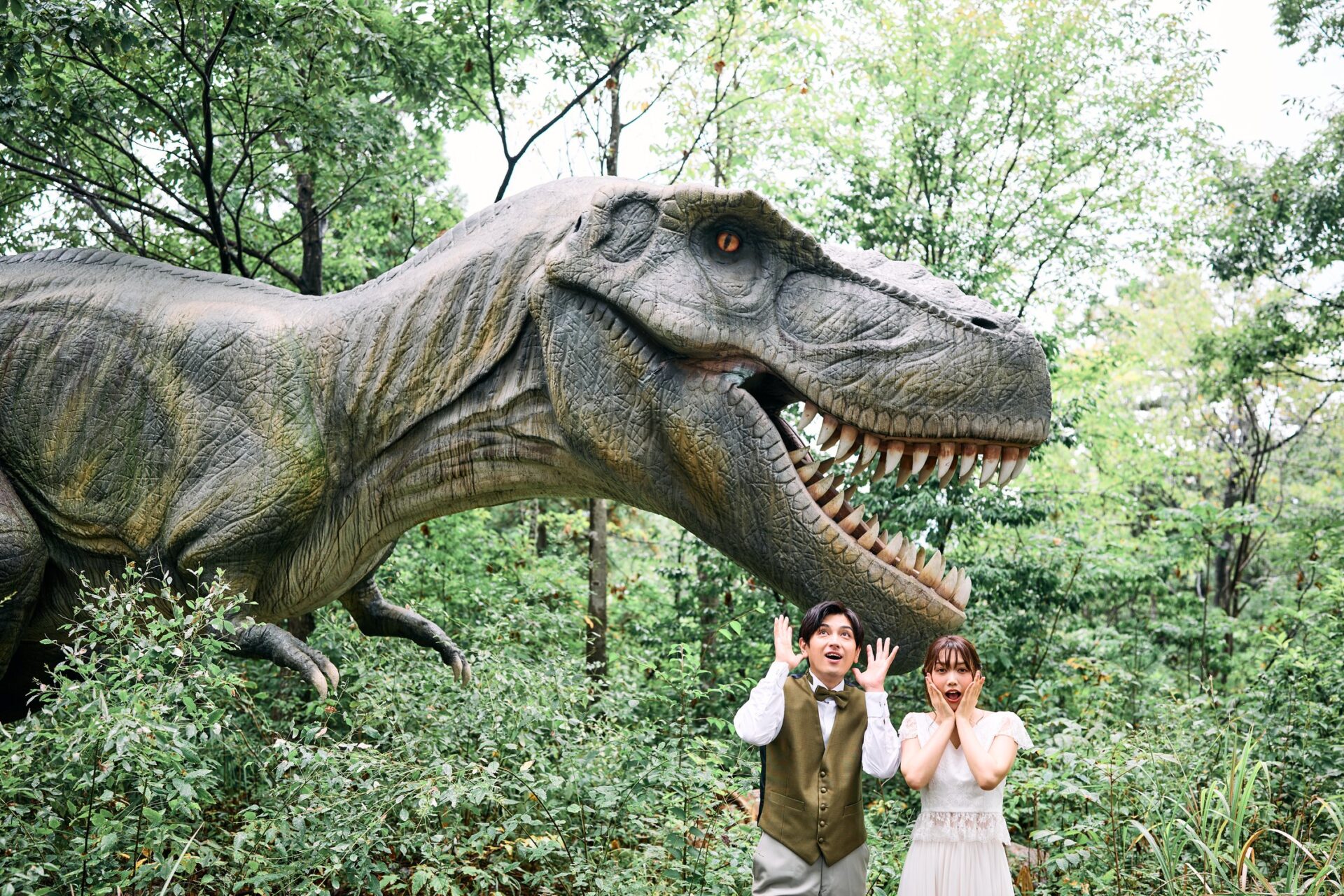 『恐竜王国🦖福井だけ！恐竜フォト』